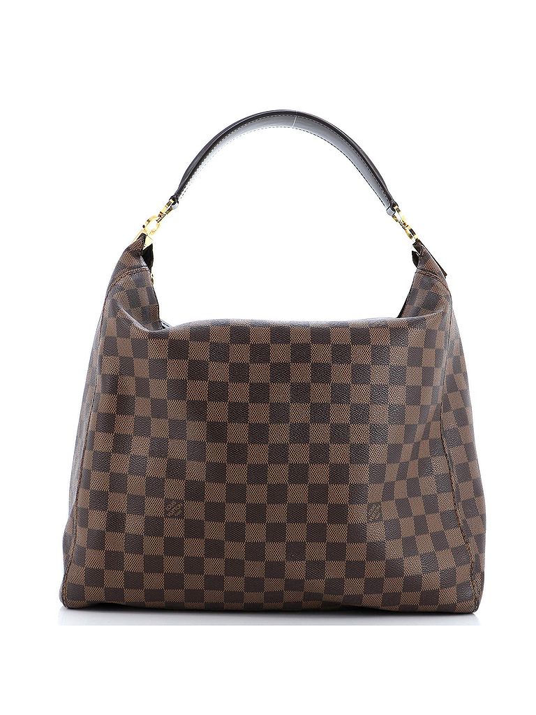 Louis Vuitton 100% Coatead Canvas Brown Portobello Handbag Damier GM One Size - photo 1
