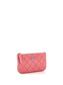 Chanel Classic O Case Pouch Quilted Caviar Mini (view 2)