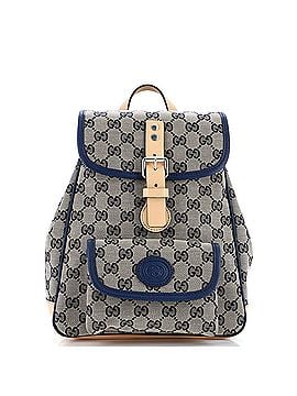 Gucci Children's Pocket Flap Backpack GG Canvas (view 1)