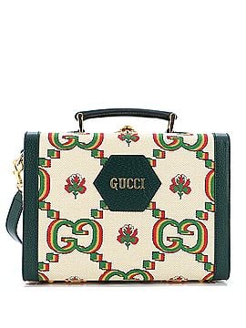 Gucci 100 Top Handle Beauty Case Limited Edition Canvas (view 1)