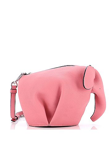 Loewe pink best sale elephant bag