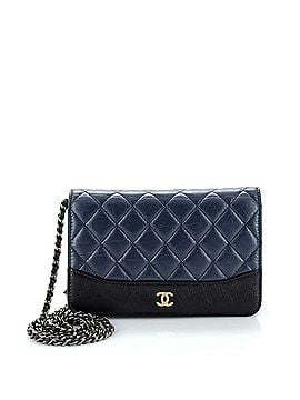 Chanel Gabrielle Wallet on Chain Quilted Aged Calfskin (view 1)