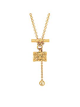 Louis Vuitton Petite Malle Mini Bags Pendant Necklace Metal (view 1)