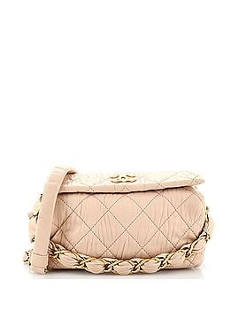 Chanel CC Links Hobo Quilted Crumpled Lambskin Small (view 1)