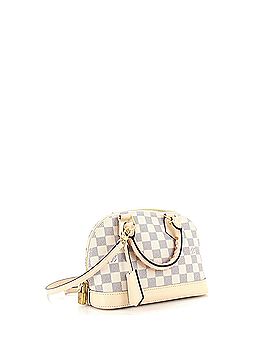 Louis Vuitton Alma Handbag Damier with Braided Detail BB (view 2)