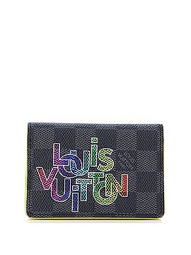 Louis Vuitton Pocket Organizer Limited Edition Interlinked Logo Damier Graphite (view 1)