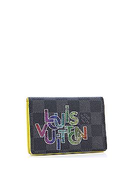 Louis Vuitton Pocket Organizer Limited Edition Interlinked Logo Damier Graphite (view 2)