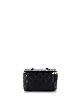 Chanel Classic Vanity Case with Chain Quilted Lambskin Small (view 2)
