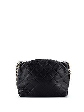 Chanel Coco Shelter Bowling Bag Quilted Shiny Lambskin Small (view 2)