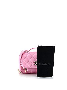 Chanel Business Affinity Flap Clutch with Chain Quilted Caviar (view 2)