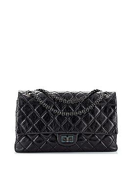 Chanel So Black Reissue 2.55 Flap Bag Quilted Aged Calfskin 226 (view 1)