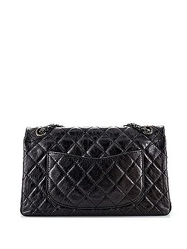 Chanel So Black Reissue 2.55 Flap Bag Quilted Aged Calfskin 226 (view 2)