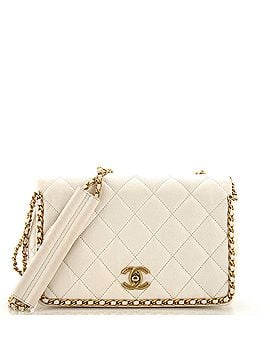 Chanel Chain Around Multi Chain Full Flap Bag Quilted Caviar Medium (view 1)