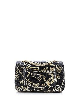 Chanel Reissue 2.55 Flap Bag Graffiti Crocodile Embossed Calfskin Mini (view 2)