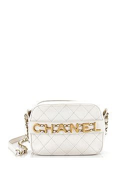 Chanel Logo Enchained Camera Case Quilted Calfskin (view 1)
