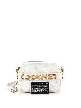 Chanel Logo Enchained Camera Case Quilted Calfskin (view 2)