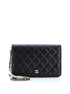 Chanel Pearl Strap Wallet on Chain Quilted Lambskin (view 1)