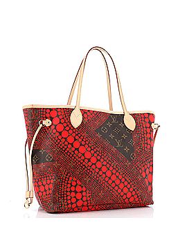 Louis Vuitton Neverfull Tote Limited Edition Kusama Waves Monogram Canvas MM (view 2)