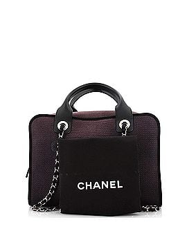 Chanel Deauville NM Bowling Bag Ombre Mixed Fibers Large (view 2)