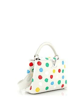 Louis Vuitton Capucines Bag Yayoi Kusama Painted Dots Taurillon Leather BB (view 2)