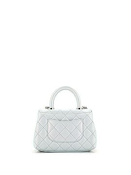 Chanel Coco Top Handle Bag Quilted Iridescent Caviar with Gradient Hardware Extra Mini (view 2)