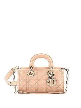 Christian Dior Lady D-Joy Bag Cannage Quilt Patent Small (view 1)