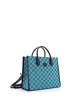 Gucci Structured Top Handle Open Tote GG Canvas Small (view 2)