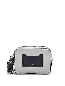 Christian Dior Double Zip Crossbody Pouch Leather (view 1)