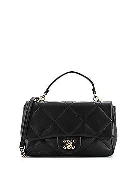 Chanel Easy Carry NM Flap Bag Quilted Lambskin Small (view 1)
