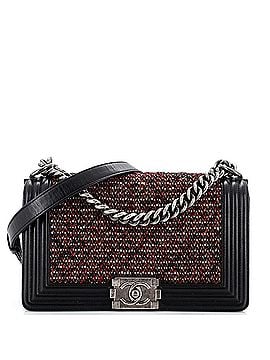 Chanel Boy Flap Bag Quilted Tweed Old Medium (view 1)