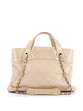 Chanel In The Mix Shopping Bag Quilted Calfskin Large (view 2)