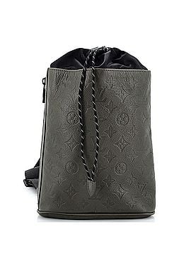 Louis Vuitton Chalk Sling Bag Monogram Shadow Leather (view 1)