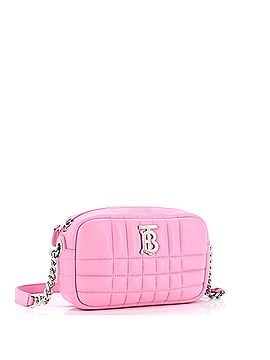Burberry Lola Camera Bag Quilted Leather Mini (view 2)