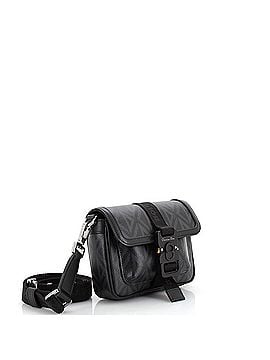 Christian Dior Hit the Road Flap Crossbody Bag CD Diamond Coated Canvas and Leather Mini (view 2)