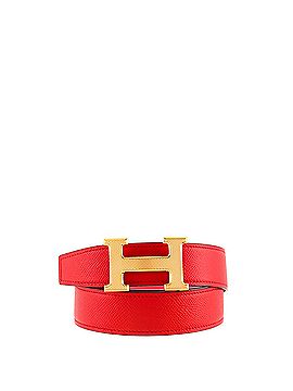 Hermès Constance Reversible Belt Leather with Guilloche Hardware Medium (view 1)