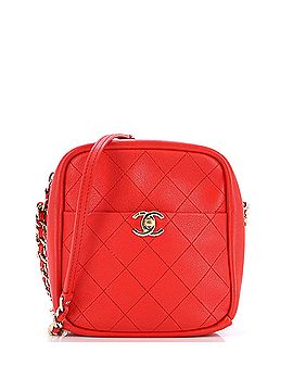 Chanel Casual Trip Camera Case Quilted Lambskin North South (view 1)