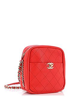 Chanel Casual Trip Camera Case Quilted Lambskin North South (view 2)