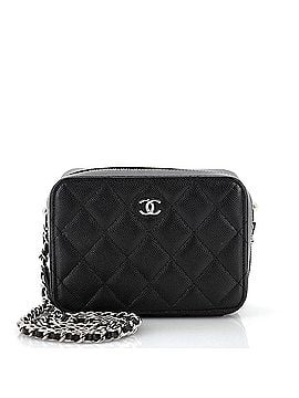 Chanel Square CC Chain Camera Bag Quilted Caviar Mini (view 1)