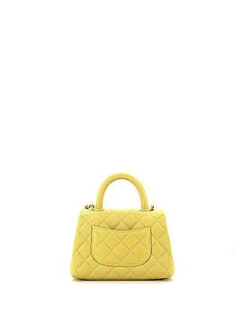 Chanel Coco Top Handle Bag Quilted Caviar Extra Mini (view 2)