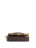 Louis Vuitton 100% Coatead Canvas Brown Nigo Trio Messenger Bag Limited Edition Stripes Monogram Canvas One Size - photo 4