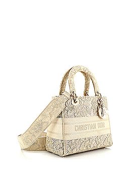 Christian Dior Lady D-Lite Bag Embroidery with Macrame Effect Medium (view 2)