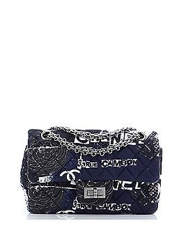 Chanel Reissue 2.55 Flap Bag Quilted Printed Jersey Mini (view 1)