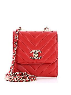 Chanel Trendy CC Clutch with Chain Chevron Lambskin Small (view 1)
