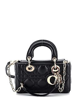 Christian Dior Lady D-Joy Bag Cannage Quilt Lambskin Micro (view 1)