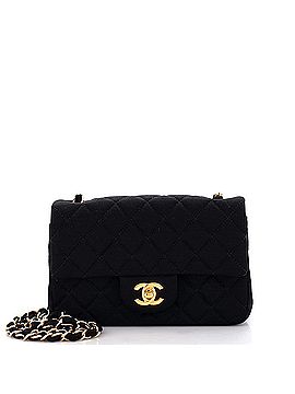 Chanel Classic Single Flap Bag Quilted Jersey Mini (view 1)