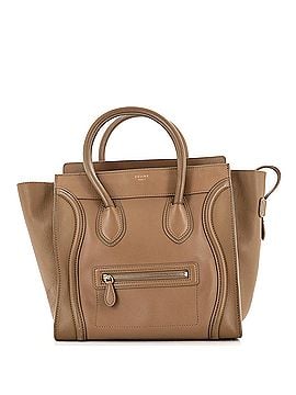 Céline Luggage Bag Smooth Leather Mini (view 1)