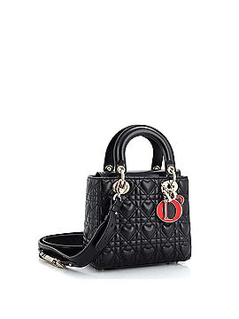 Christian Dior My ABCDior Lady Dior Bag Heart Cannage Quilt Lambskin (view 2)