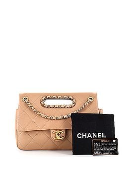 Chanel A Real Catch Flap Bag Quilted Lambskin Large (view 2)