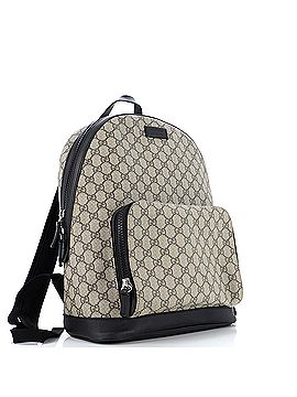 Gucci Zip Pocket Backpack GG Coated Canvas Medium (view 2)