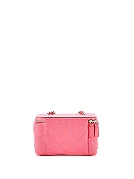 Chanel Classic Vanity Case with Chain Quilted Lambskin Small (view 2)